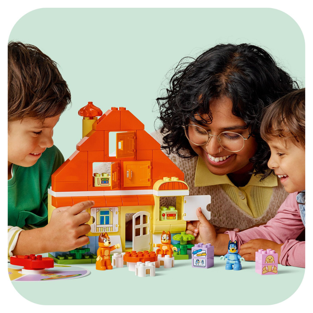 *****MK***** LEGO 10459 Duplo Bluey's Family House with Memory Game | My Toy Shop